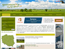 Tablet Screenshot of agroturystyczny24.pl